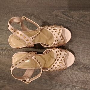 Aldo Pink Rhinestone Shoes